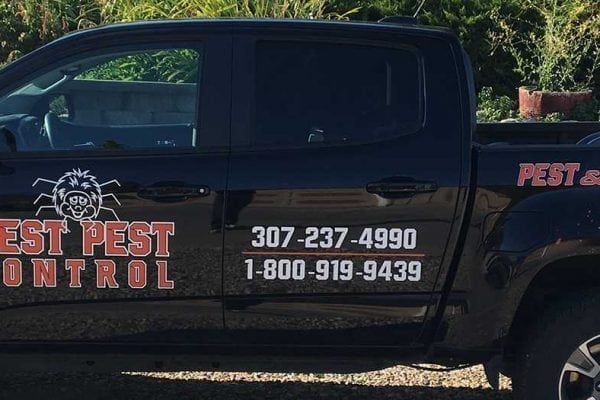 Work truck Best Pest Control Casper WY